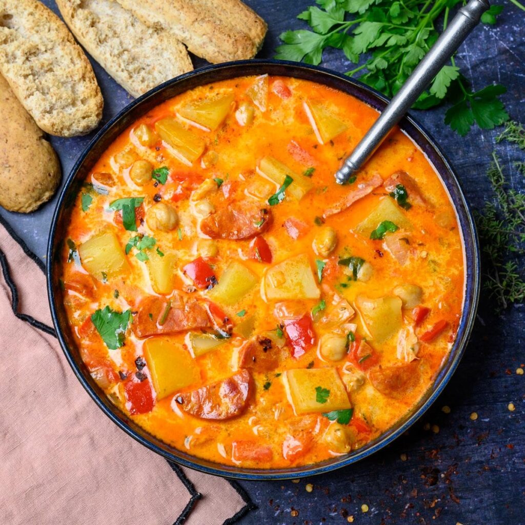 Spanish Soup Ingredients