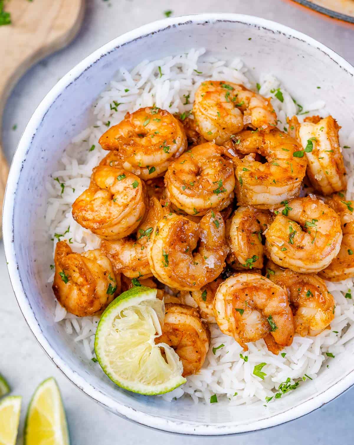 Cajun Shrimp Plated