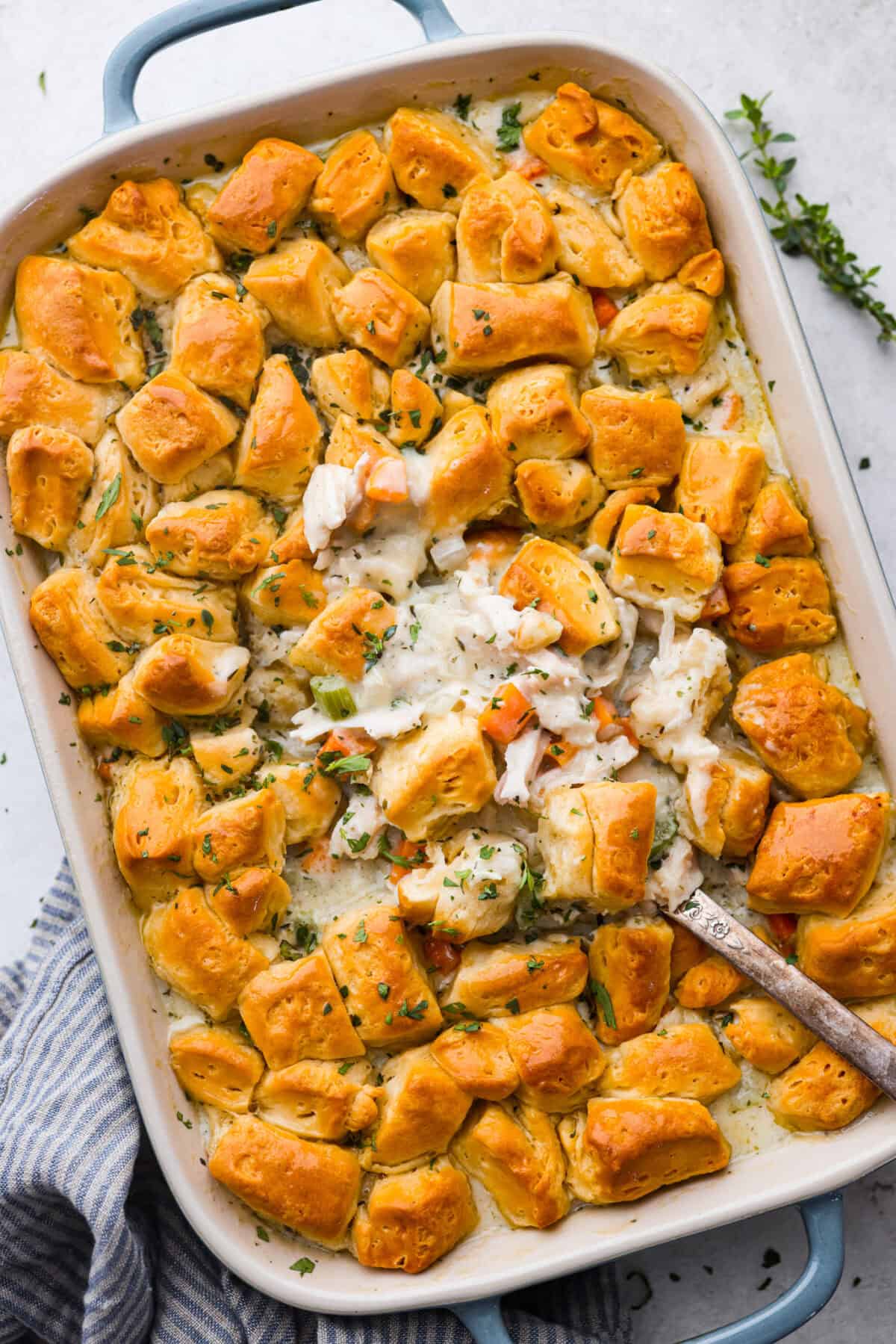 Chicken Pot Pie Casserole ingredients