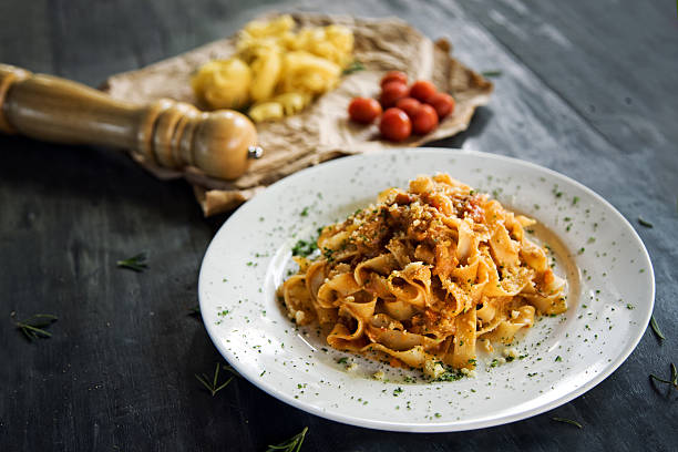 Creamy Chili Pappardelle ingredients