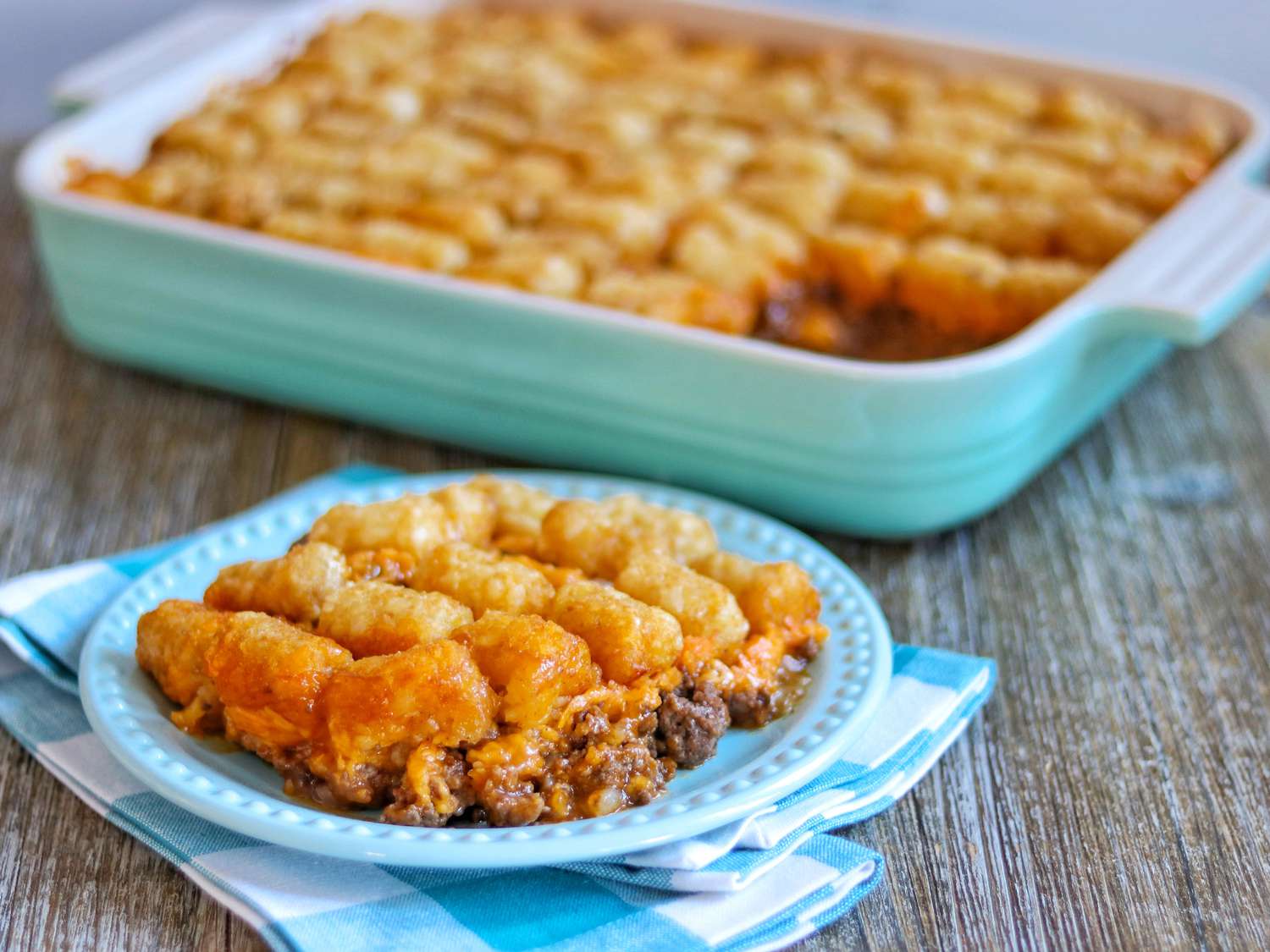 Ultimate Cheeseburger Tater Tot Casserole