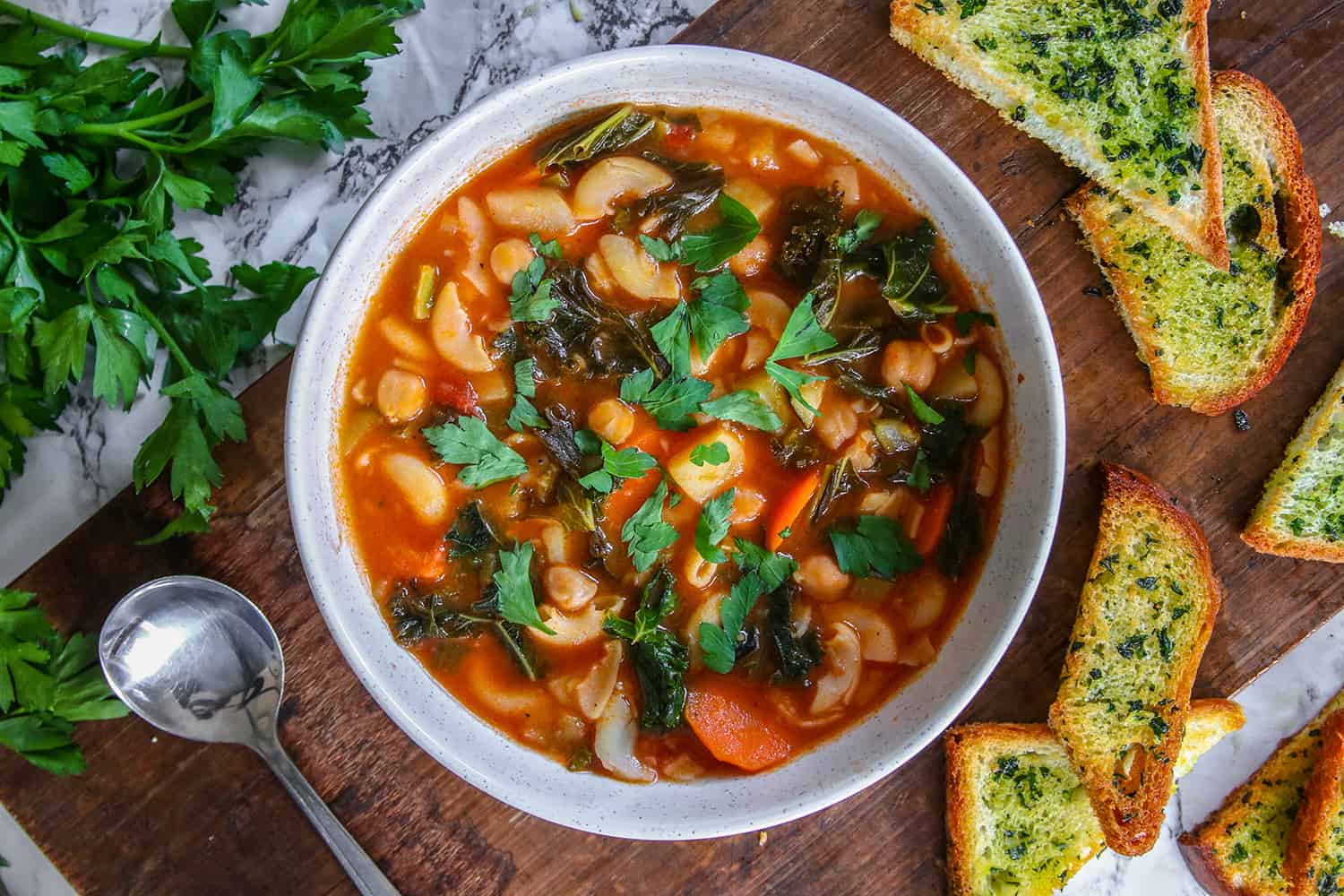 Gluten Free Minestrone Soup Image 3