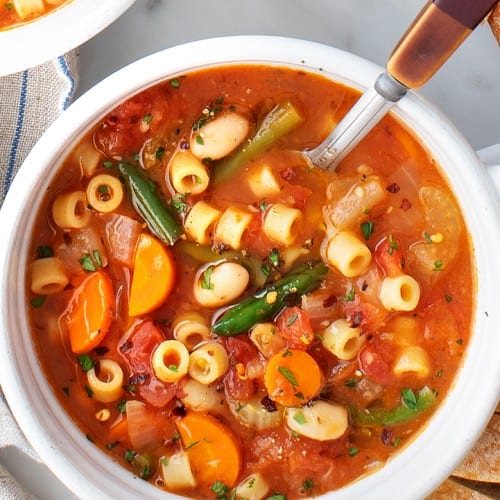 Gluten Free Minestrone Soup Image 4