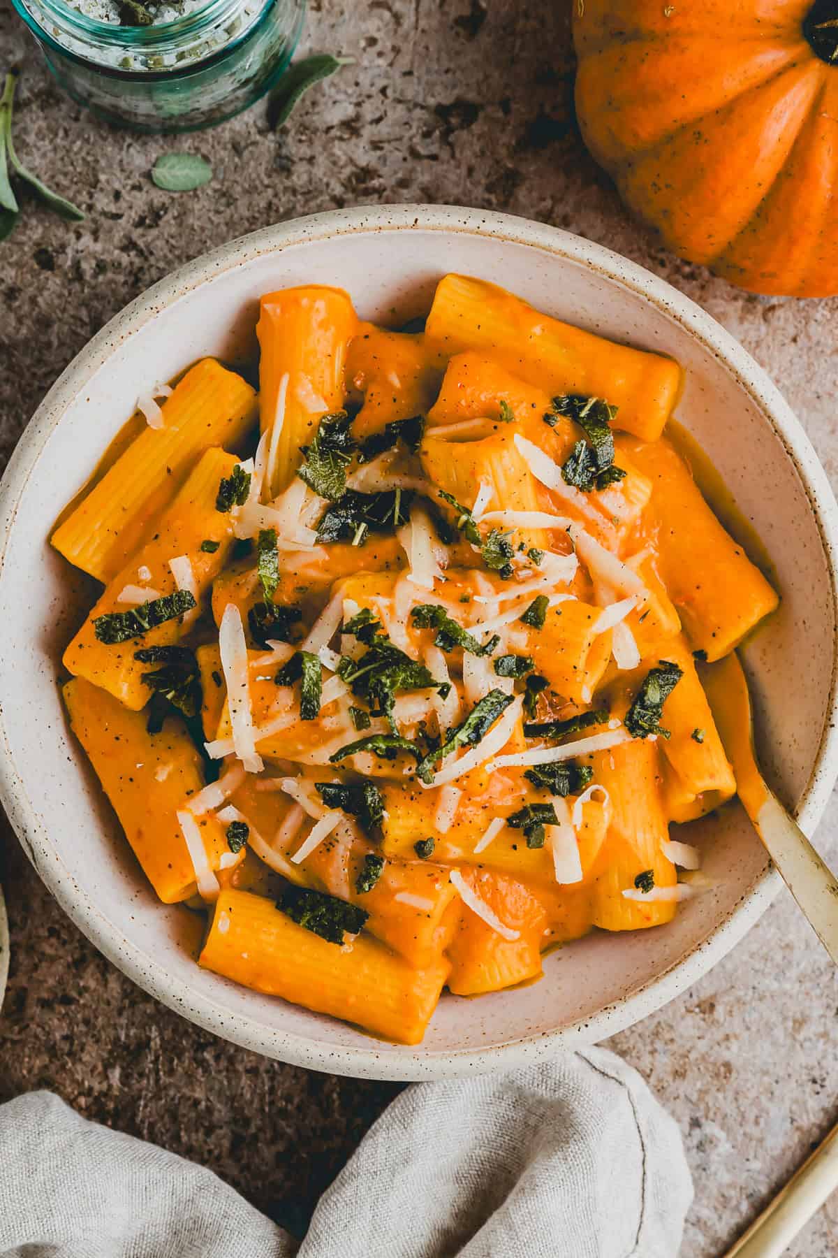 Cozy Creamy Pumpkin Pasta Image 1