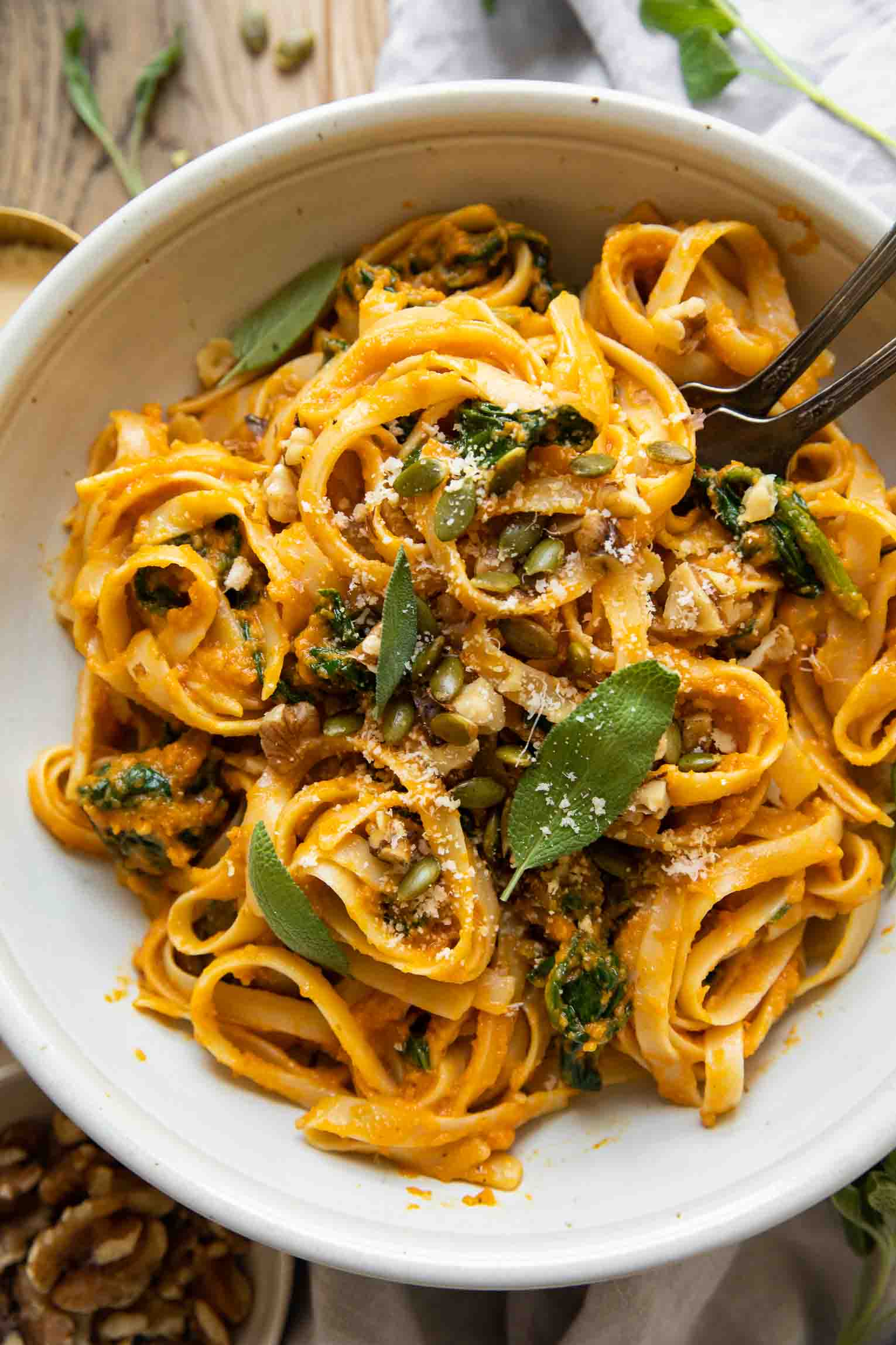 Cozy Creamy Pumpkin Pasta Image 4