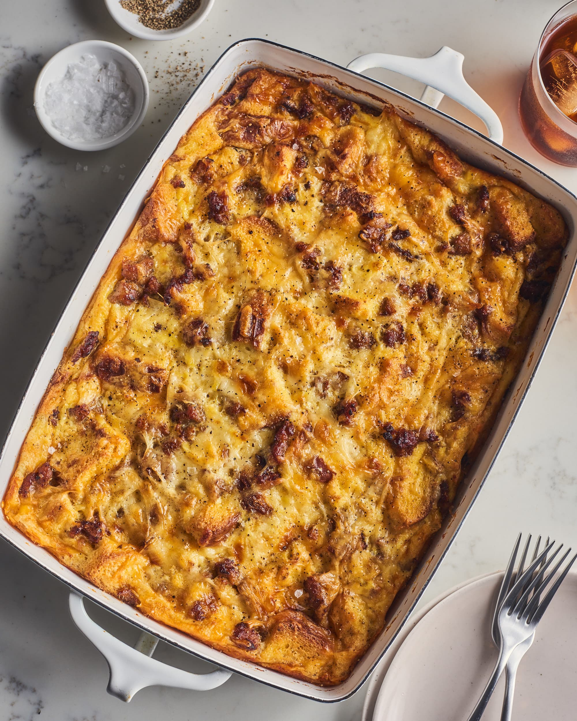 Savory Breakfast Sausage and Cheese Casserole Image 1