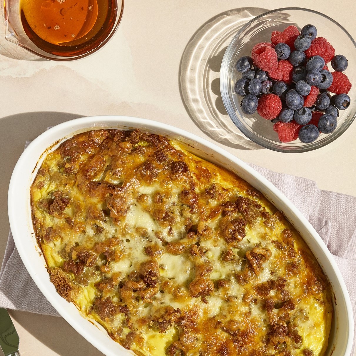 Savory Breakfast Sausage and Cheese Casserole Image 2