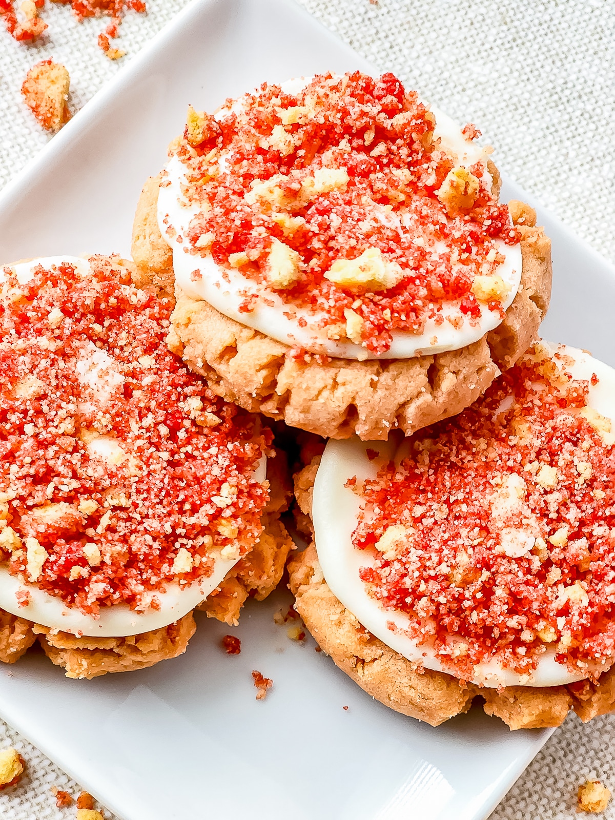 Strawberry Shortcake Cookies