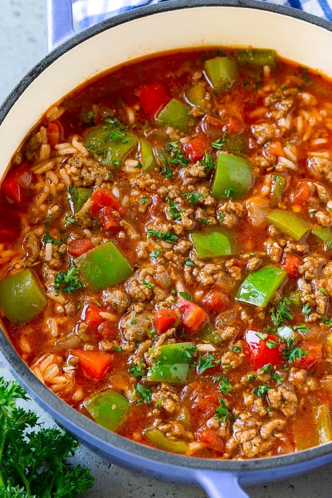 Stuffed Pepper Soup Image 3