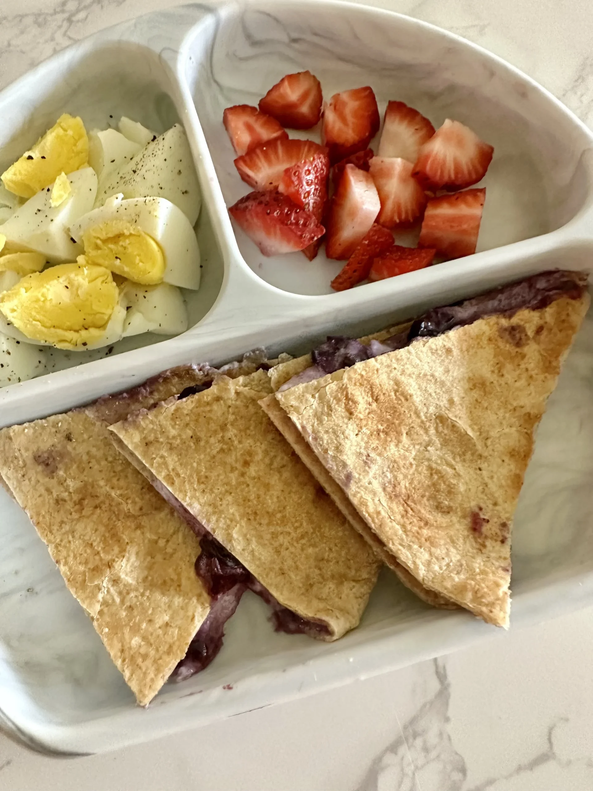 Blueberry Quesadilla