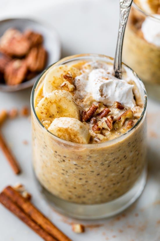 Preparation process of Pumpkin Overnight Oats