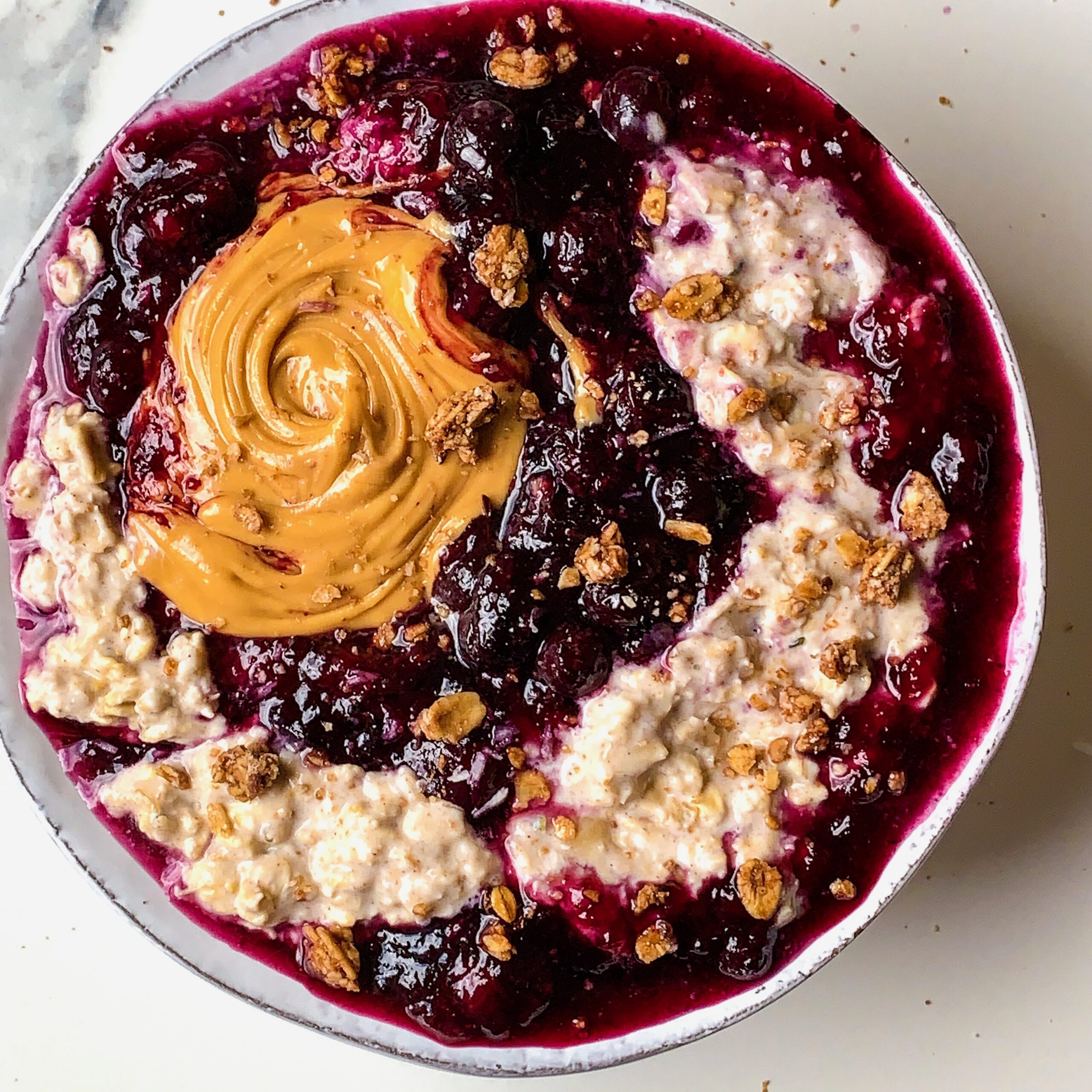 Blueberry Pie Overnight Oats Image 1
