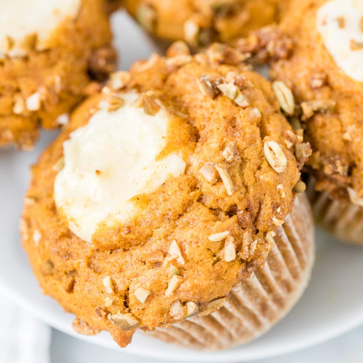 Pumpkin Cream Cheese Muffins