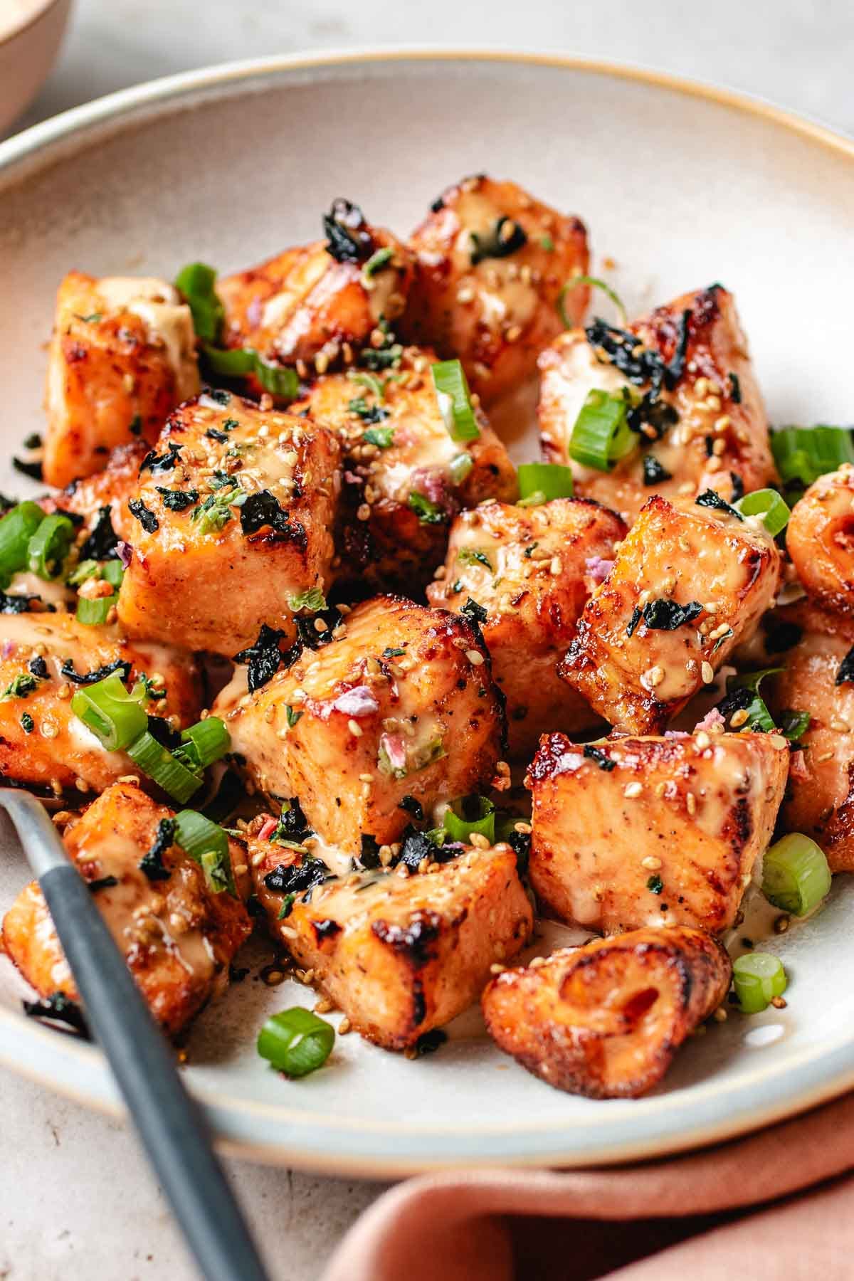 Cooking Bang Bang Salmon