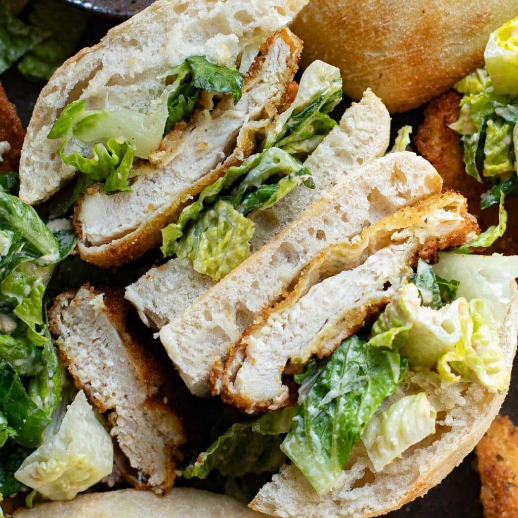 Crispy Chicken Caesar Sandwich: The Ultimate Comfort Food Mashup
