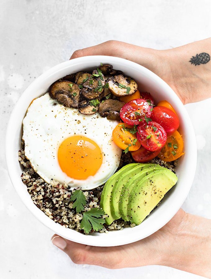 High Protein Breakfast Bowls