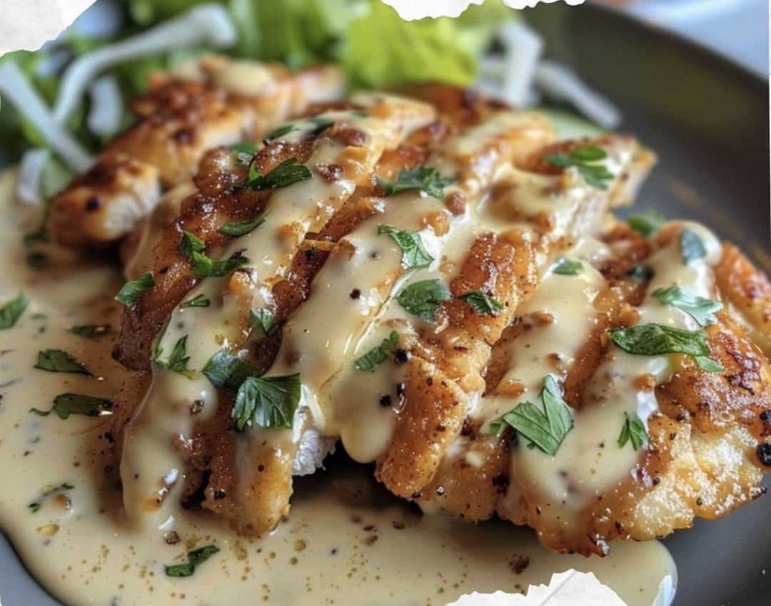 Melt in Your Mouth Caesar Chicken