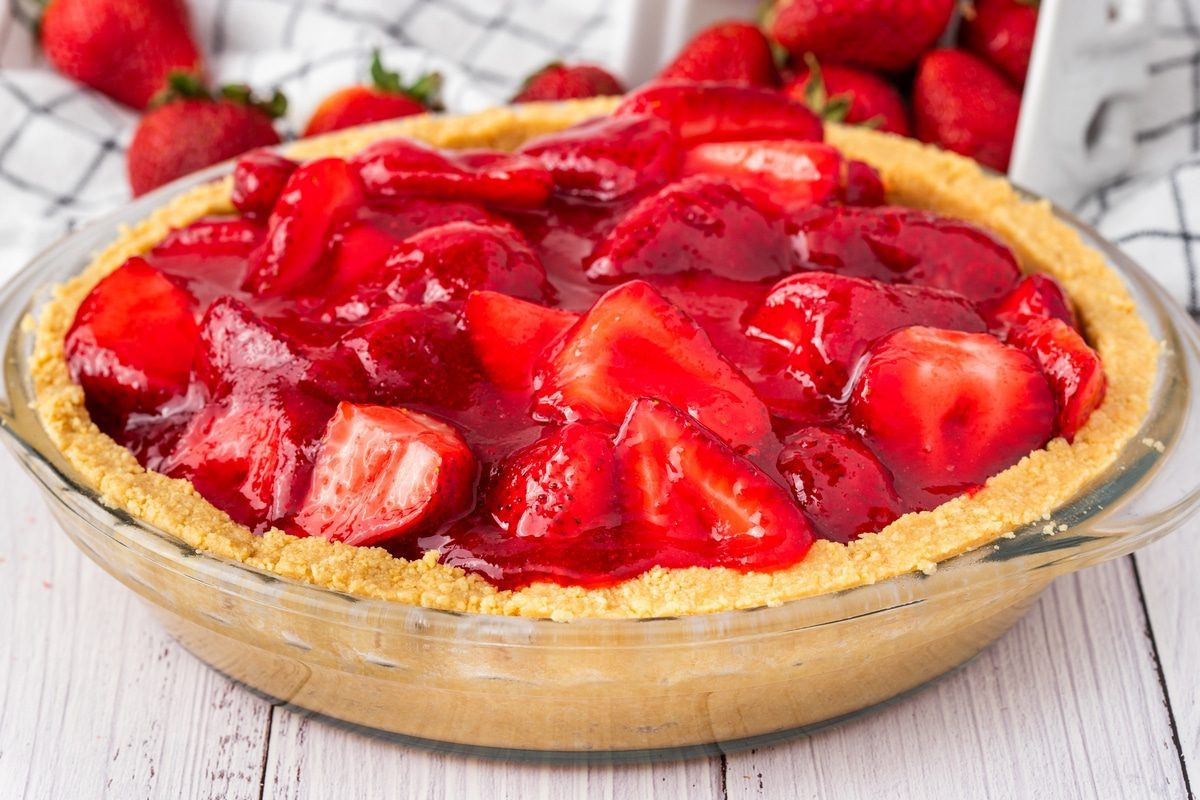 Easy Old-Fashioned Strawberry Pie