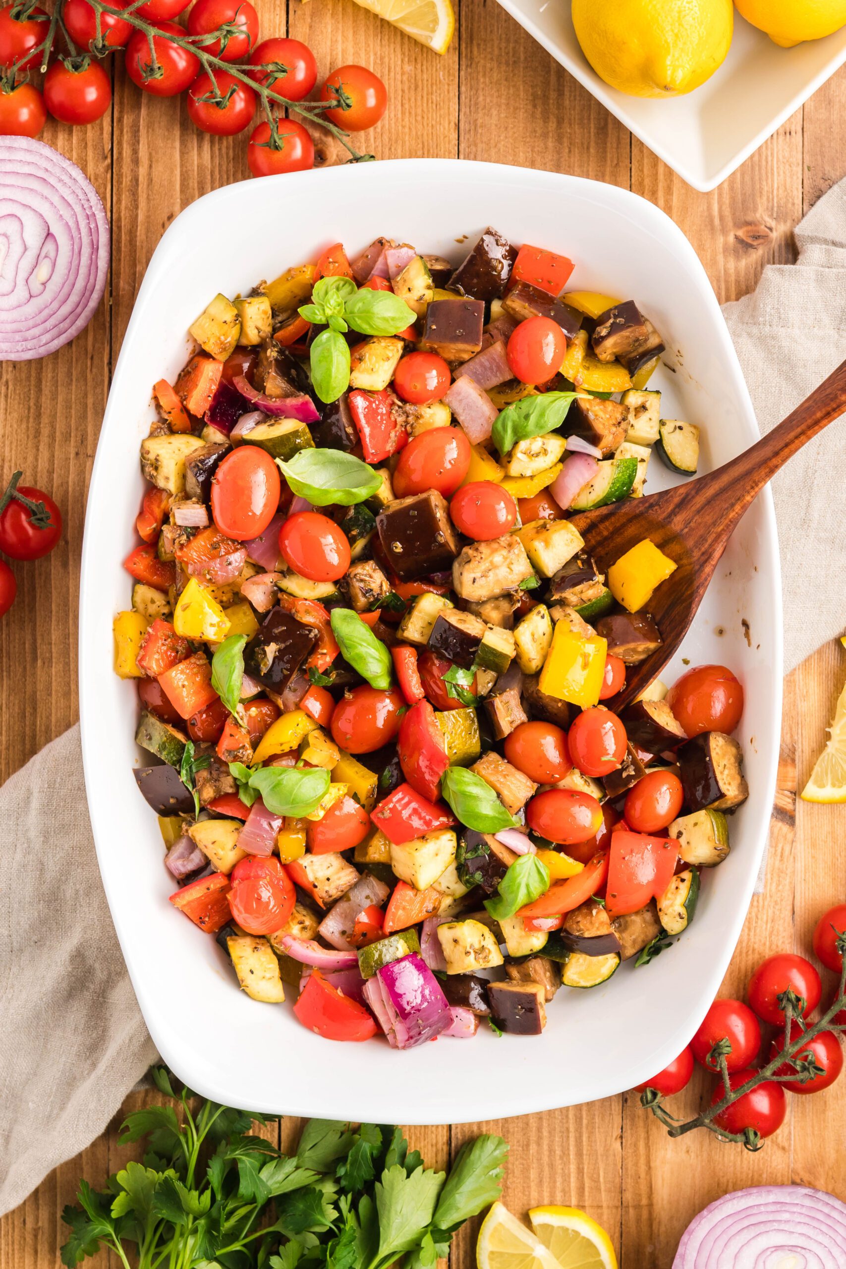 Mediterranean Roasted Vegetables