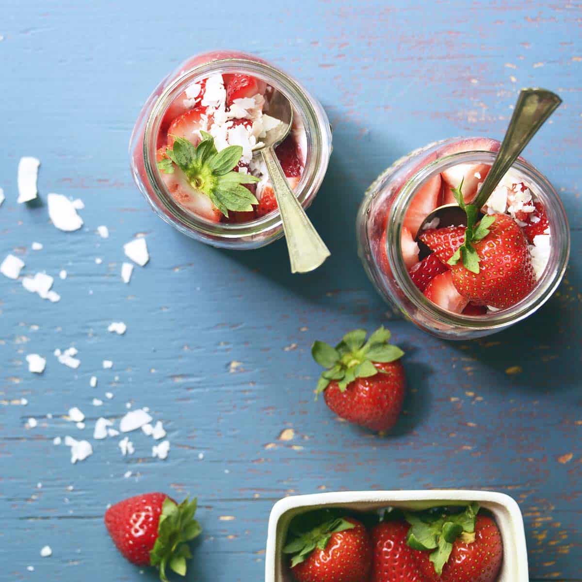 Strawberry Overnight Oats