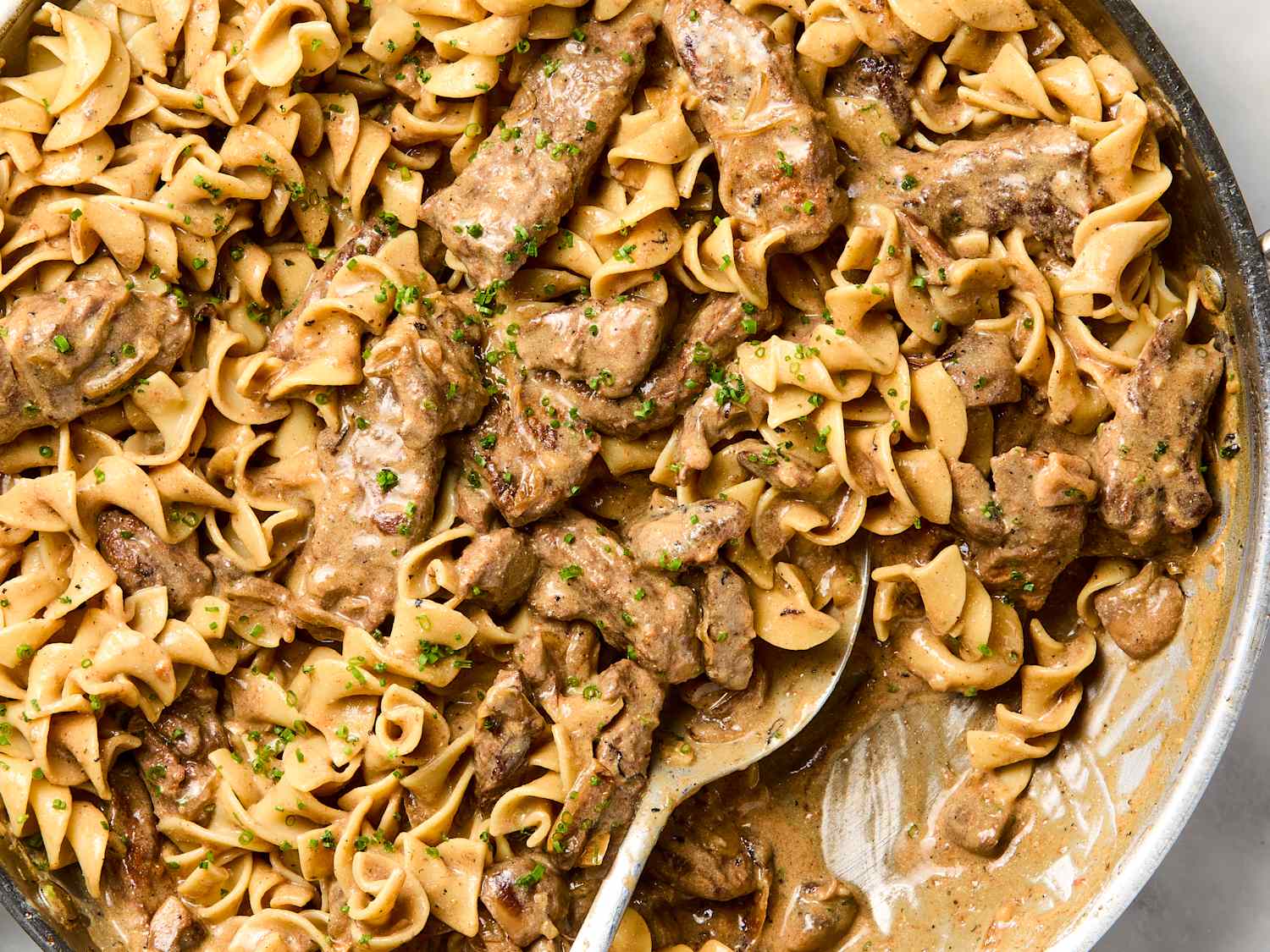 Beef Stroganoff with Egg Noodles: A Timeless Comfort Food ingredients