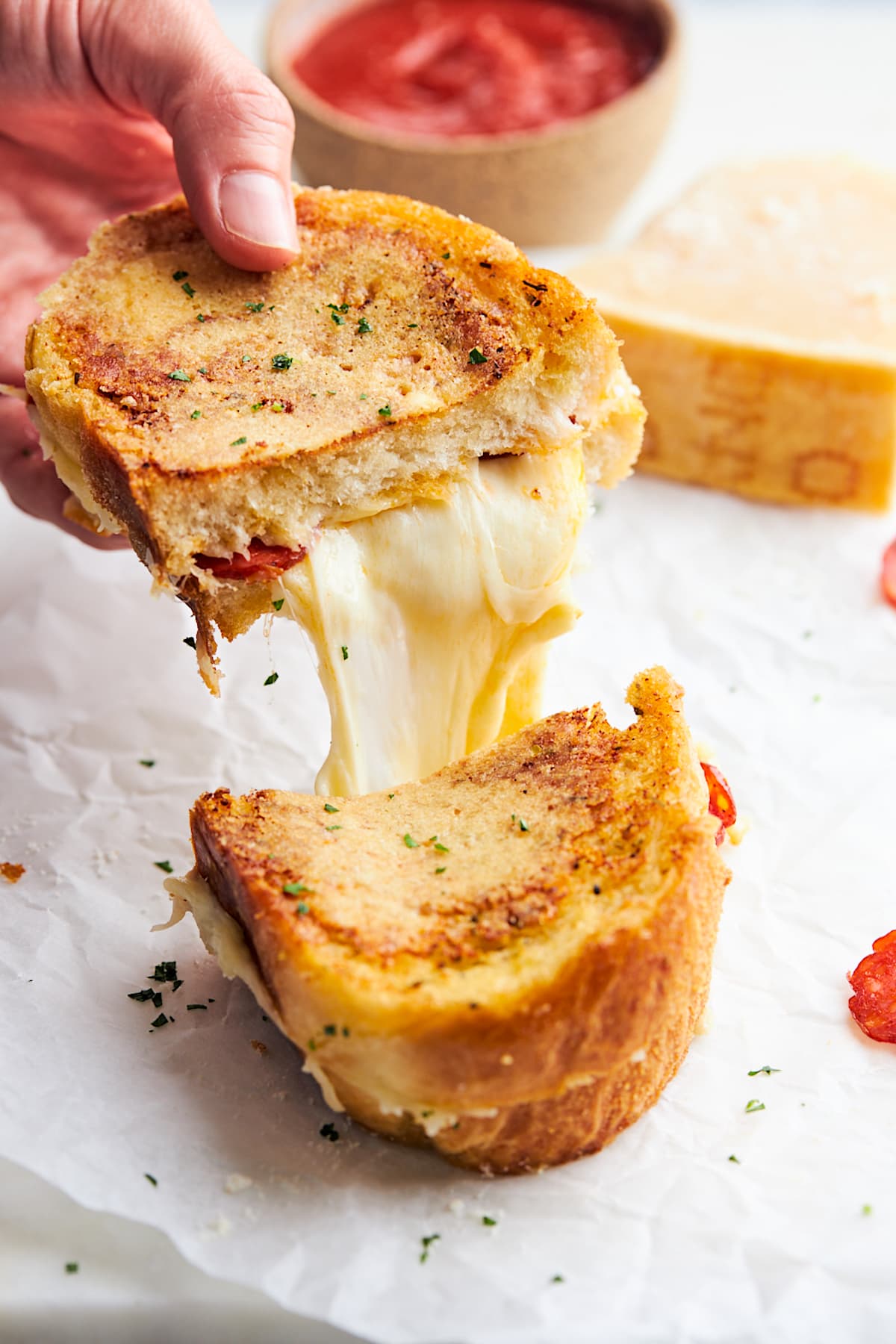 Pizza Grilled Cheese Recipe