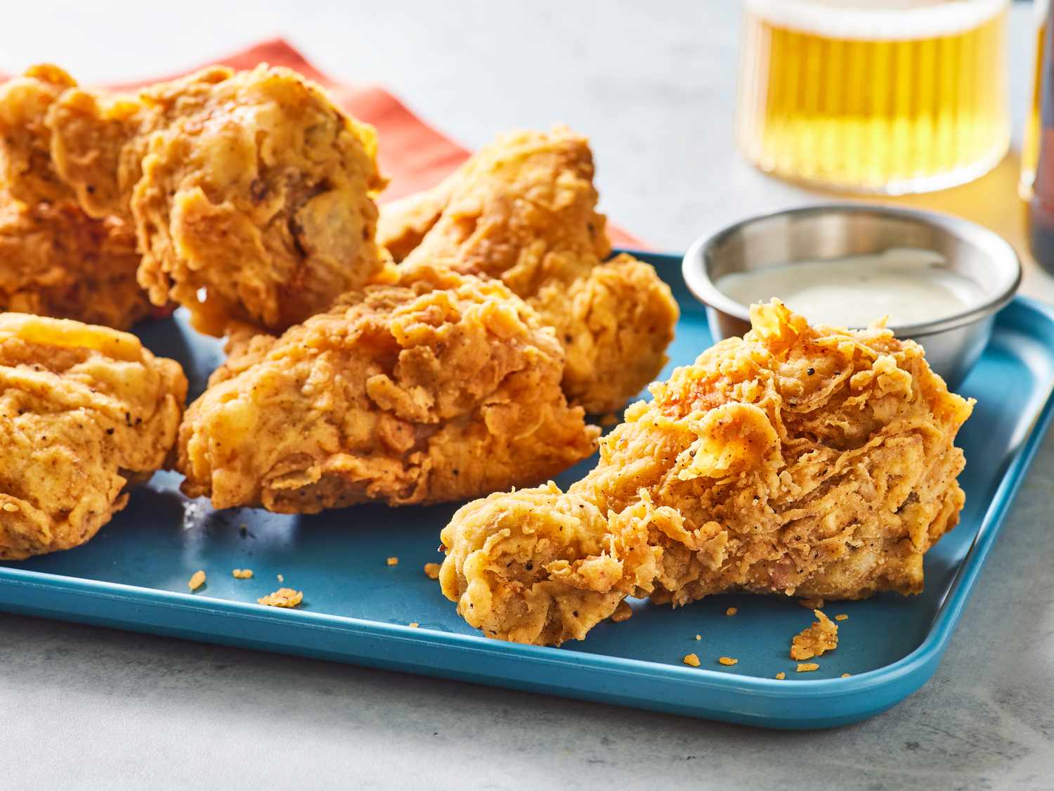 Easy and Crispy Chicken Fried Chicken