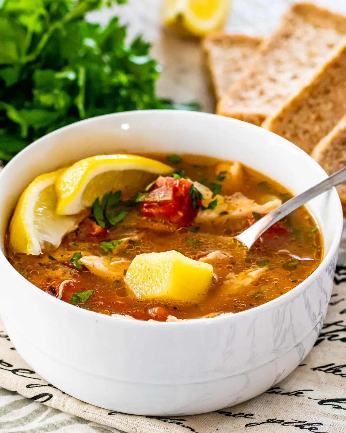 Chicken Potato Soup a Bowl of Comfort and Warmth ingredients