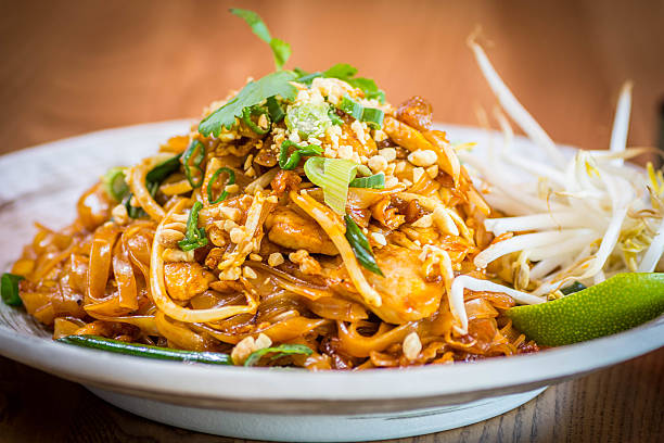 Chicken Pad Thai a Taste of Thailand in Your Kitchen process