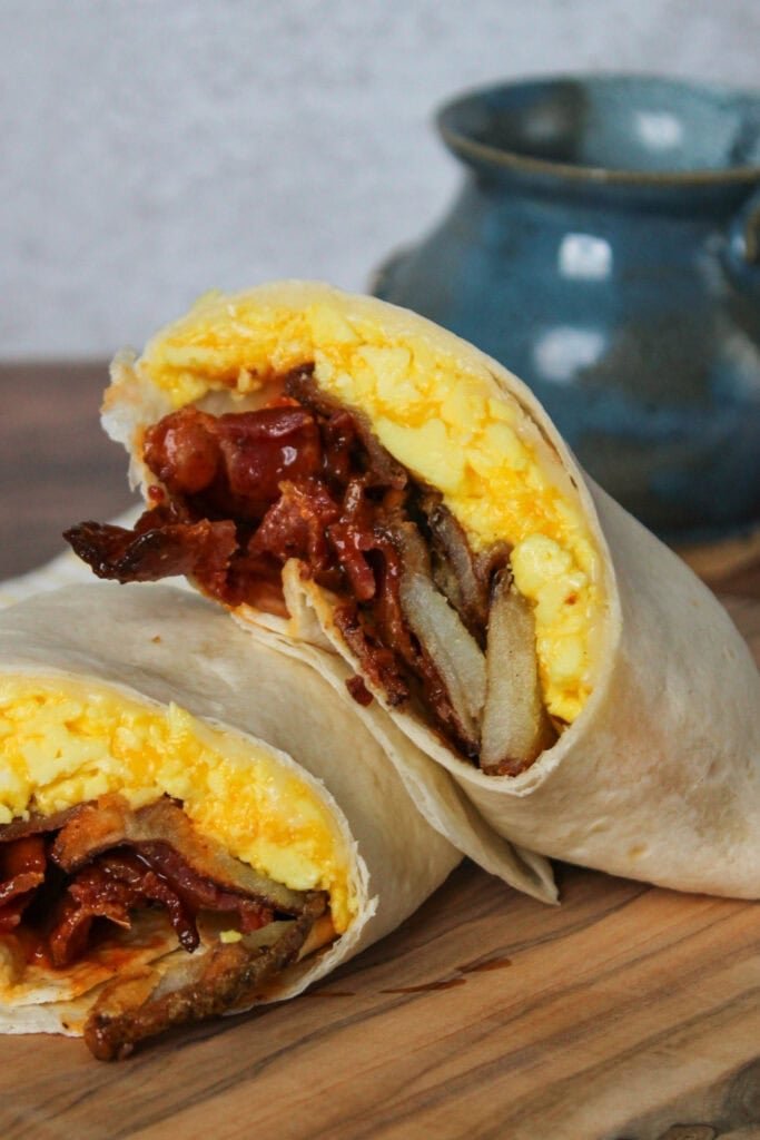 Upgraded Breakfast Burrito a Fresh and Flavorful Start to Your Day