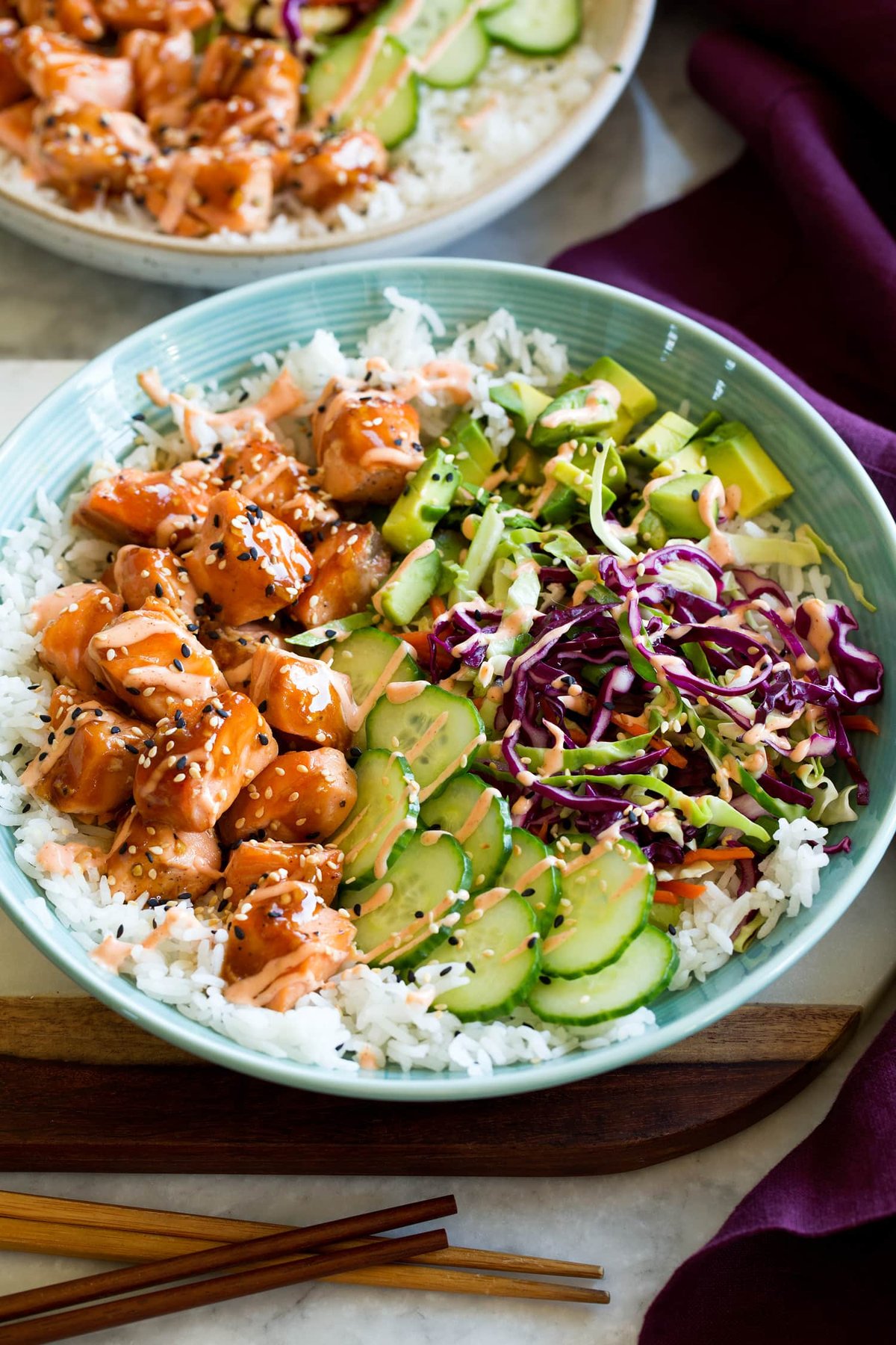 Salmon Rice Bowls a Flavorful and Satisfying Meal