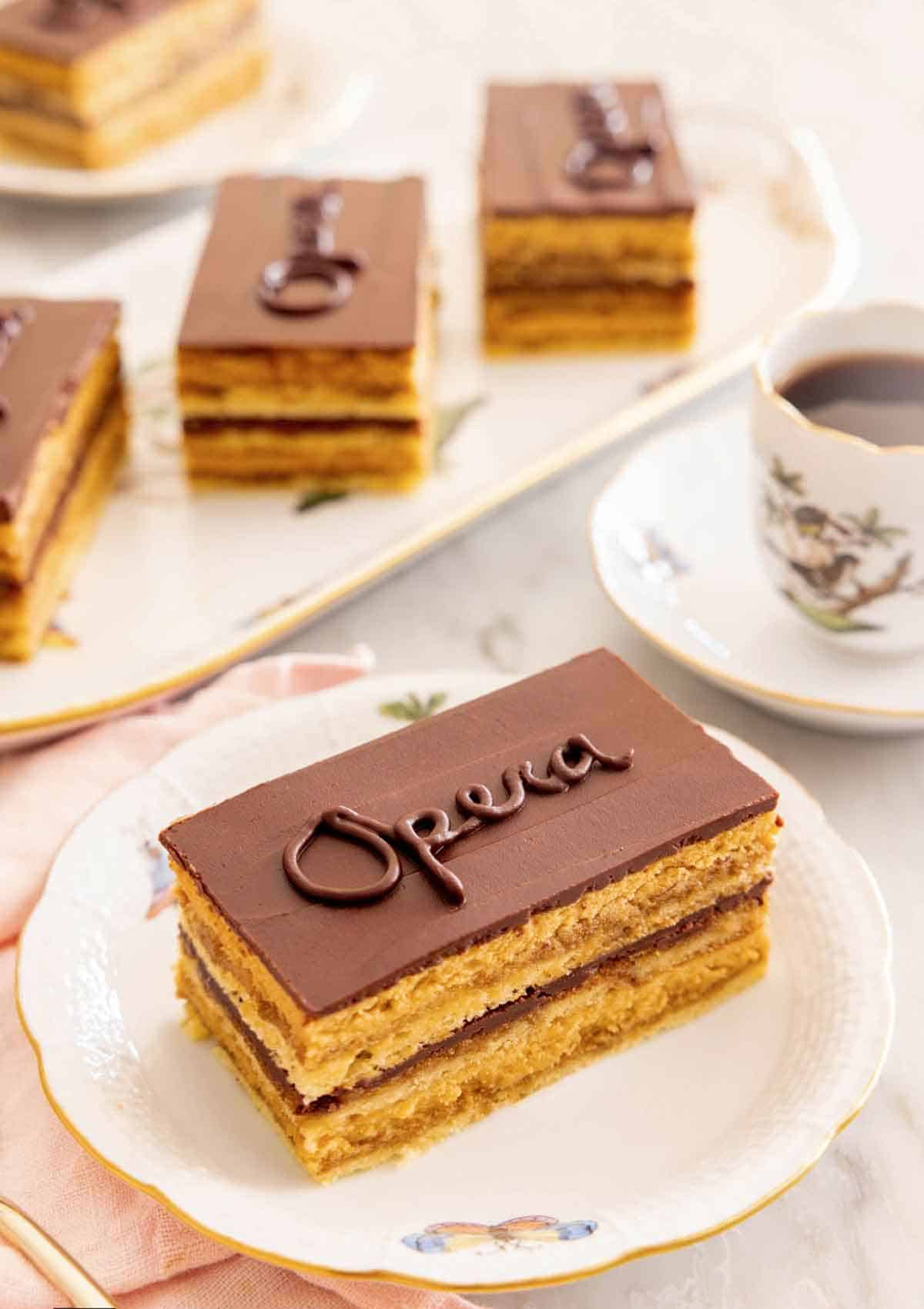 Opera Cake a Slice of Elegance in Every Bite