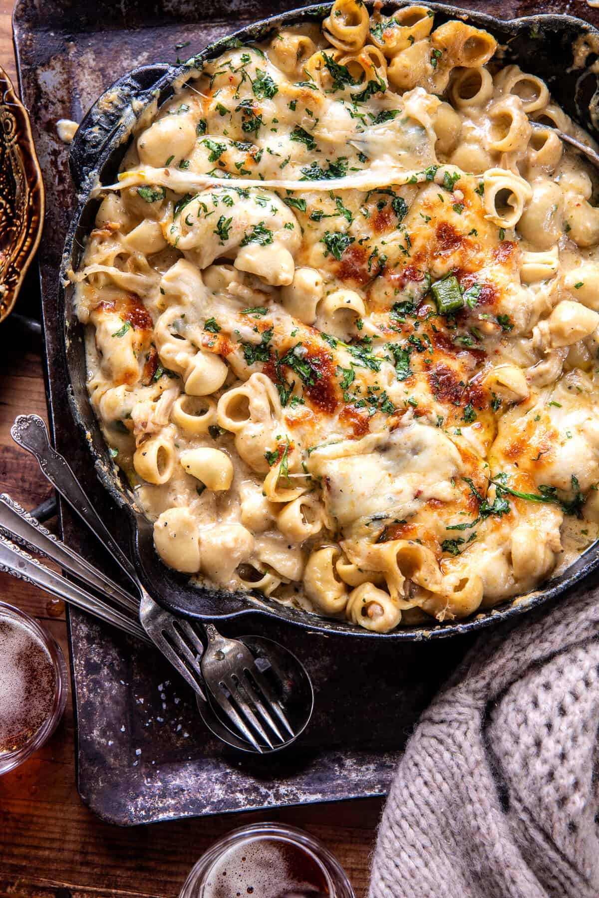 One Pot White Chicken Chili Mac and Cheese: The Ultimate Comfort Fusion process