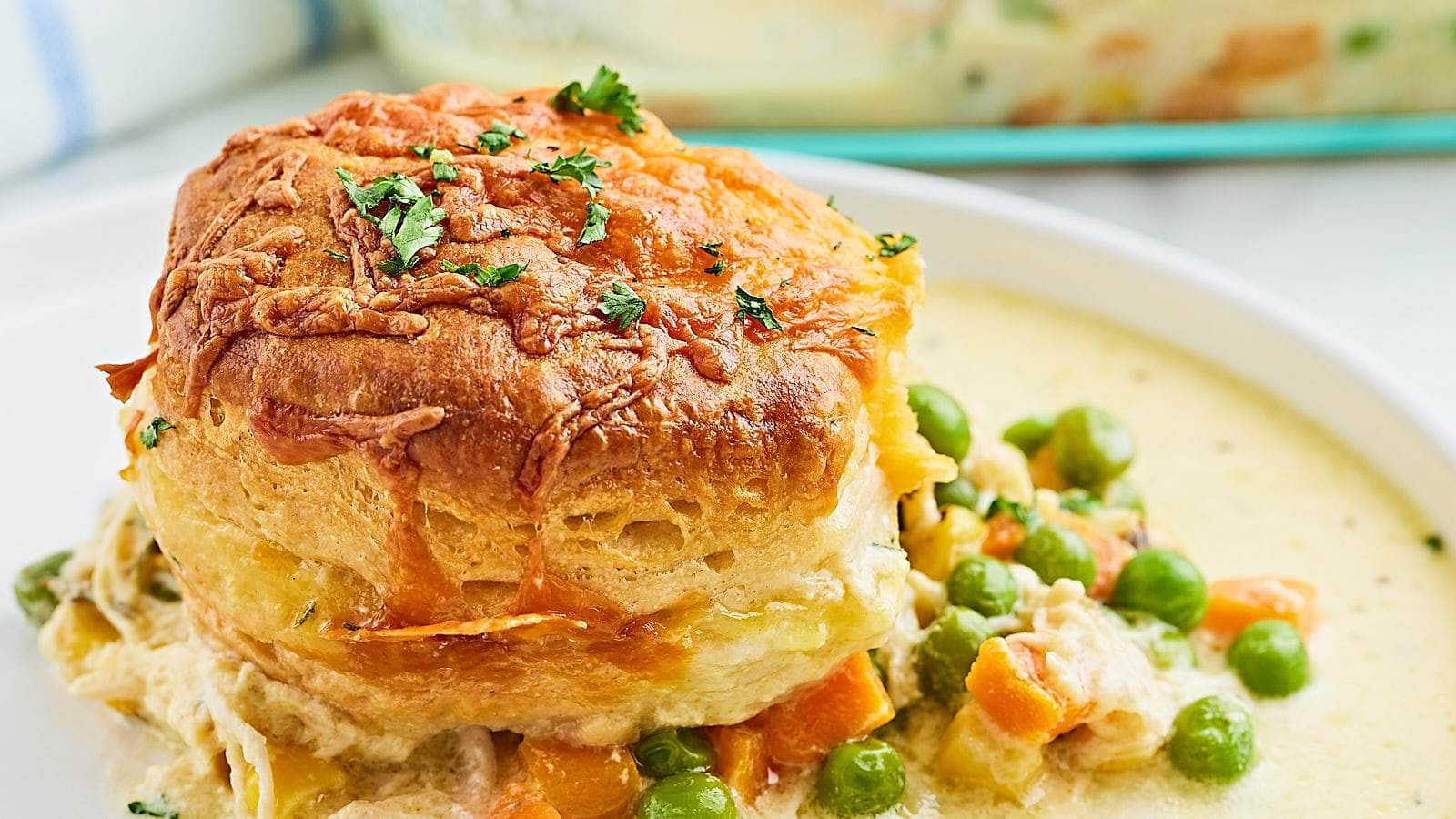 Chicken Pot Pie Casserole: A Cozy Classic Reimagined for Modern Home Cooking presentation
