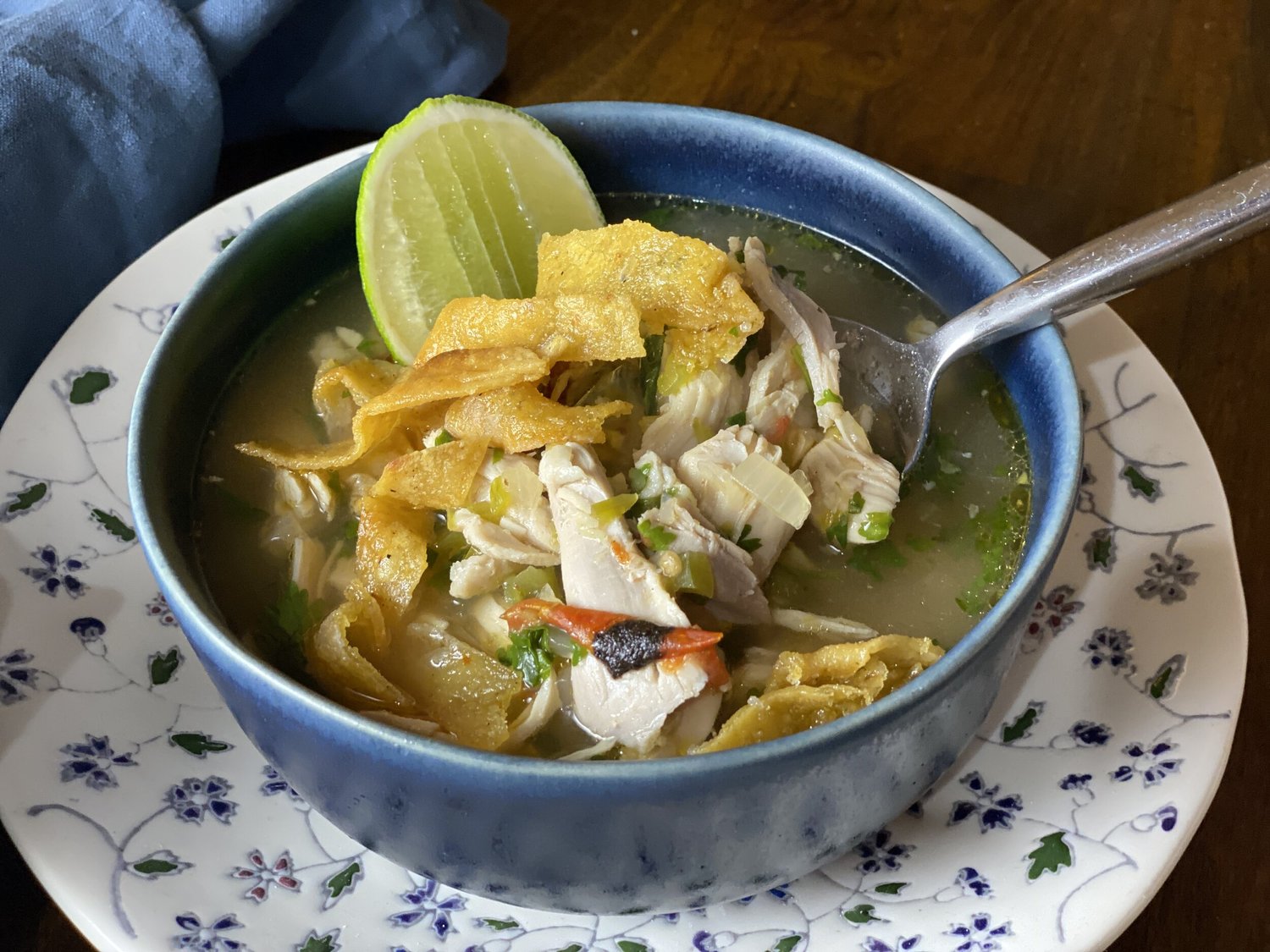 Mexican Chicken Lime Soup Sopa de Lima