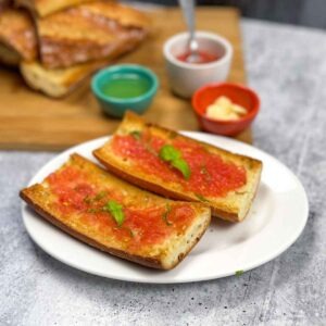 Spanish Tomato Toast Pan Con Tomate