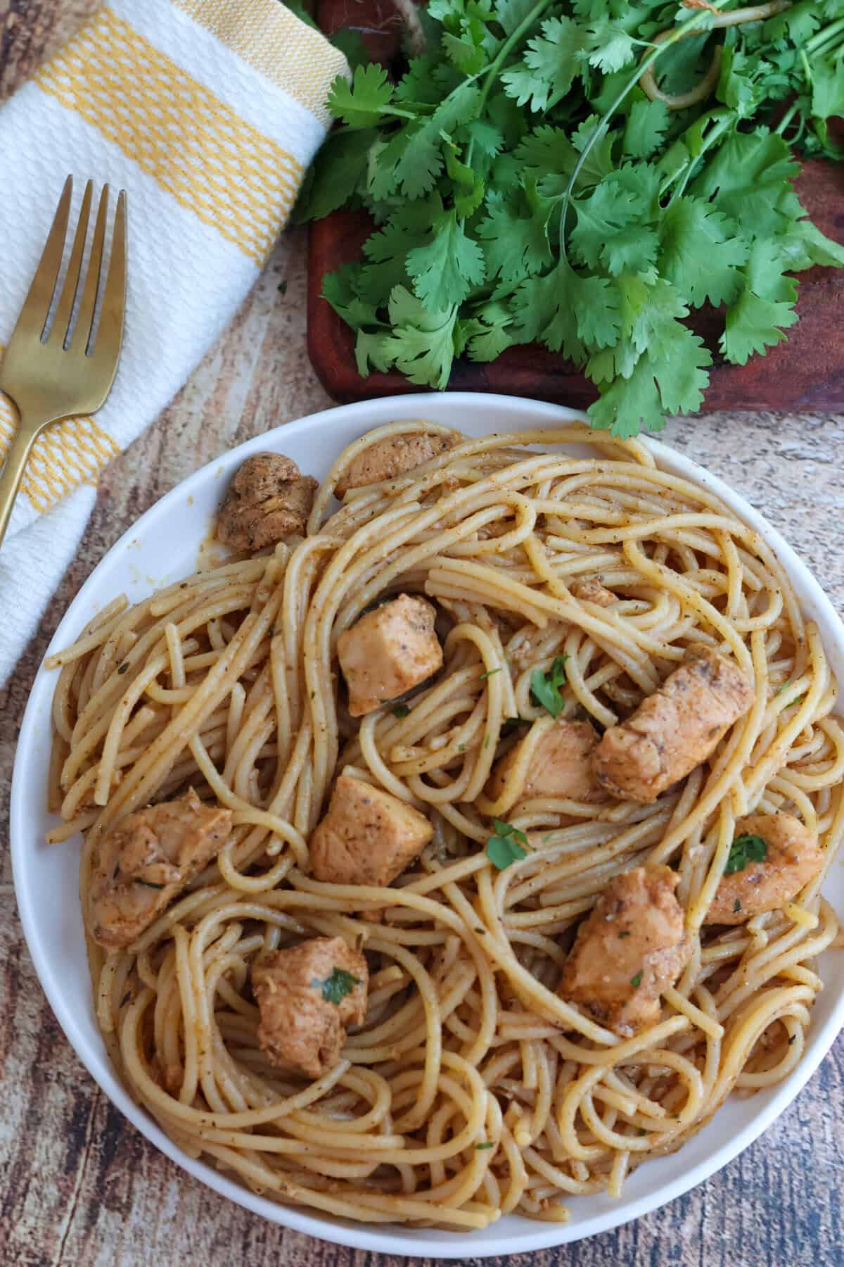Garlic Butter Chicken Pasta