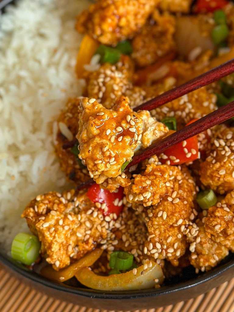 Sweet and Sour Cauliflower process