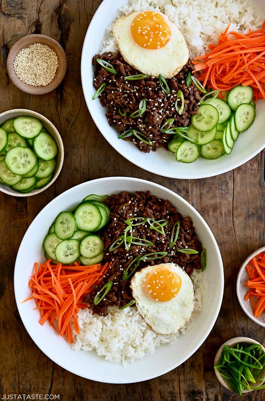 Korean Beef Bowl a Quick and Flavorful Meal to Delight Your Taste Buds process