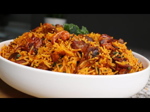 Native Jollof Rice Iwuk Edesi