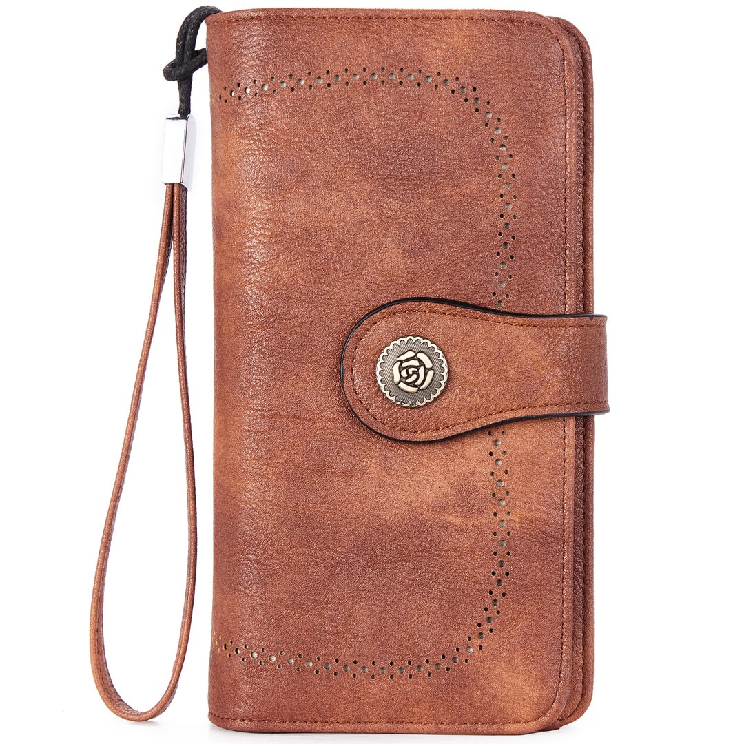 BOSTANTEN Women's Leather Wallet