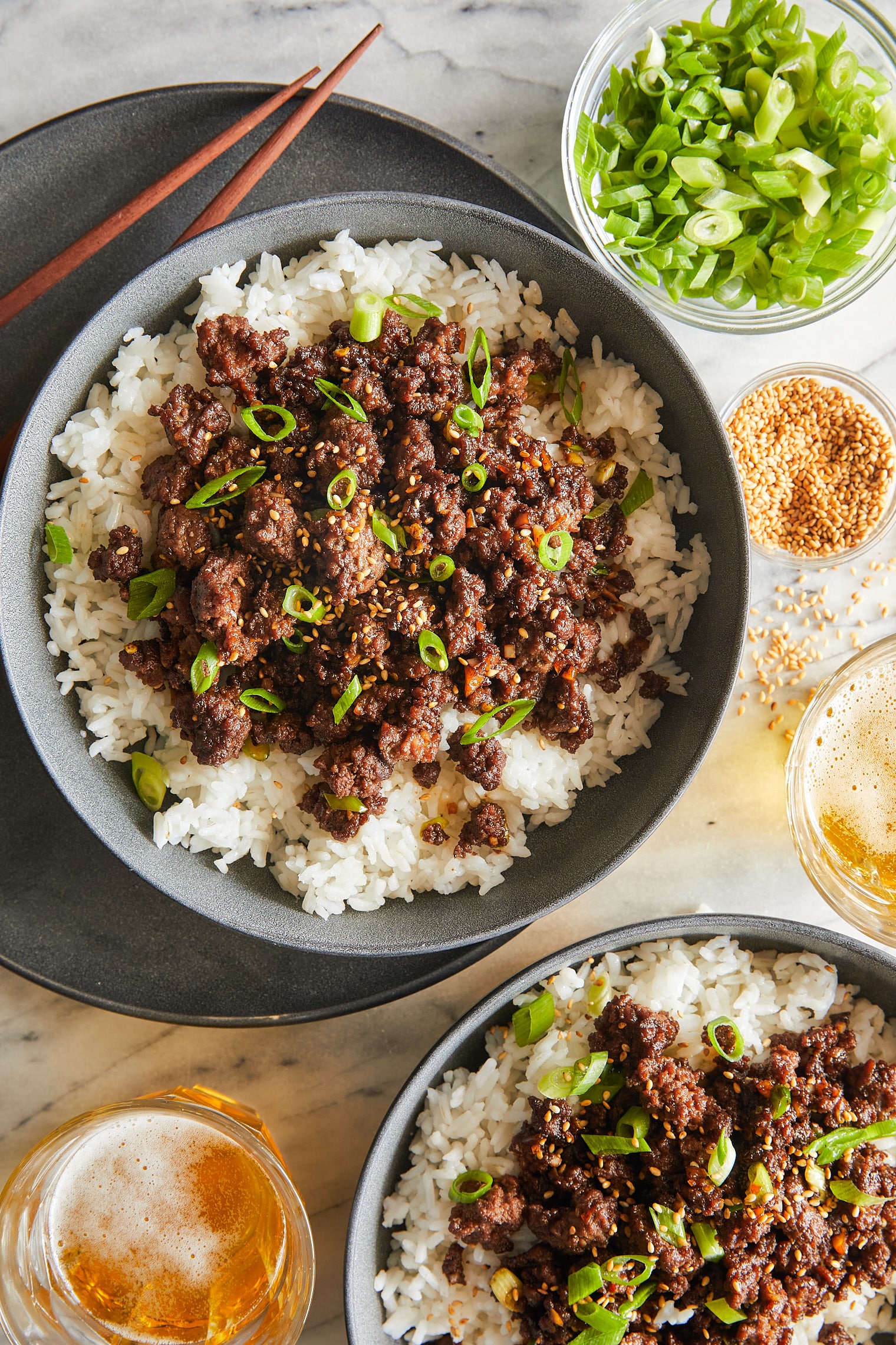 Korean Beef Bowl a Quick and Flavorful Meal to Delight Your Taste Buds presentation