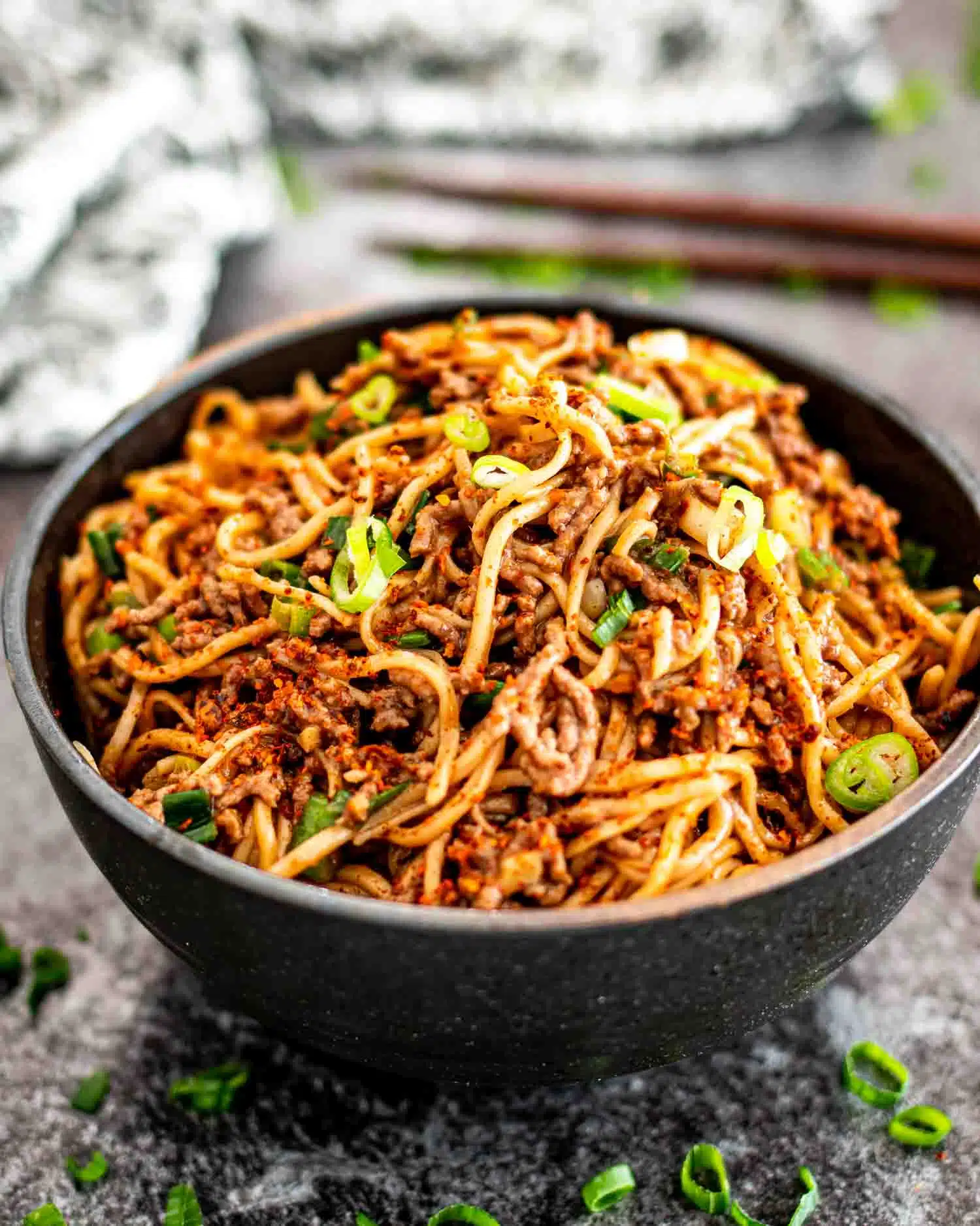 Asian Ground Beef Noodles second image