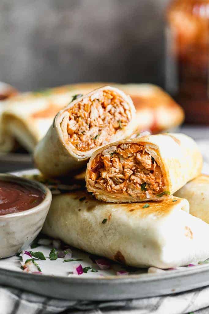 Crispy BBQ Chicken Wraps second image