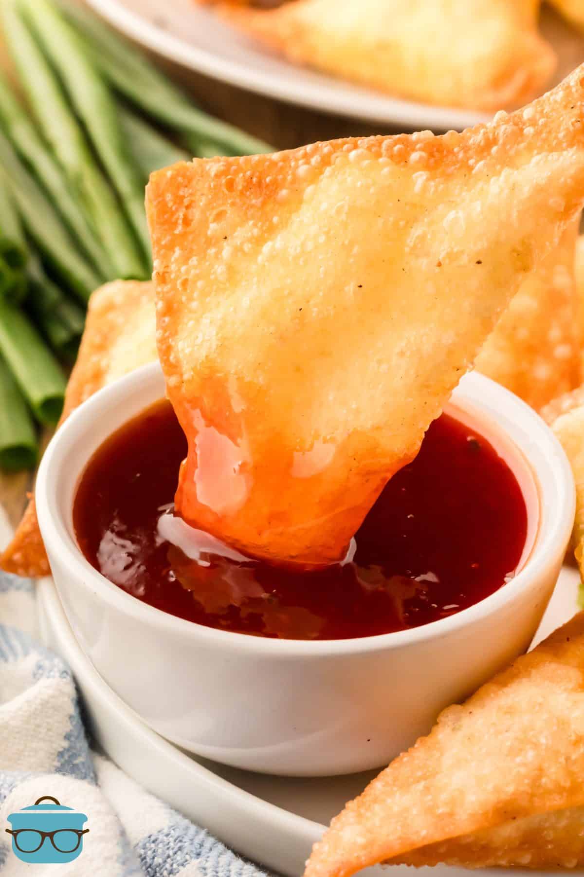 Cream Cheese Wontons: Perfect Appetizer