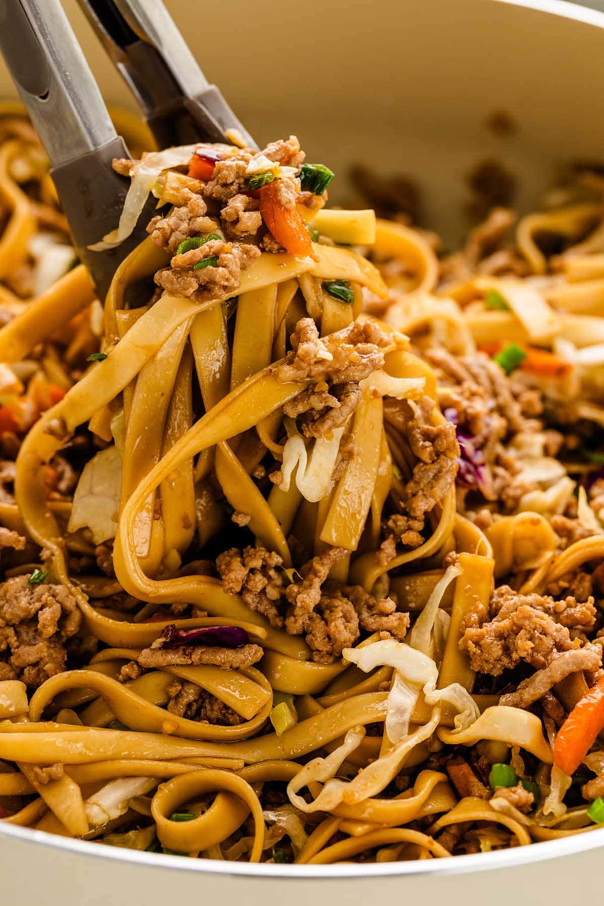 Cozy Potsticker Noodle Bowls ingredients