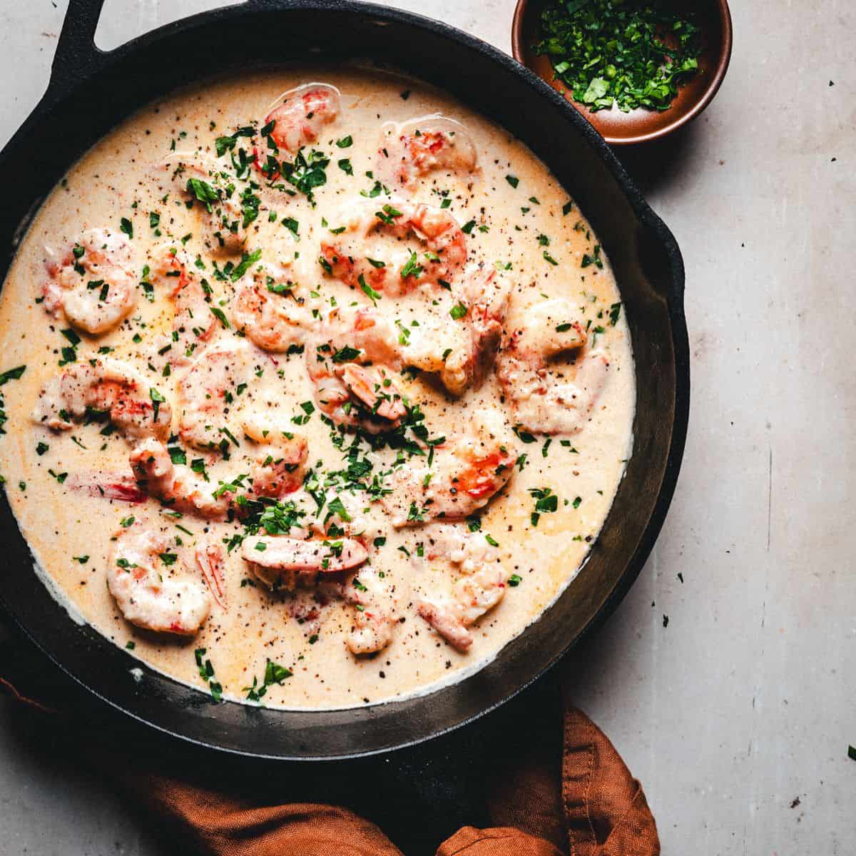 Creamy Garlic Shrimp Recipe: A Comforting Classic That Never Goes Out of Style ingredients