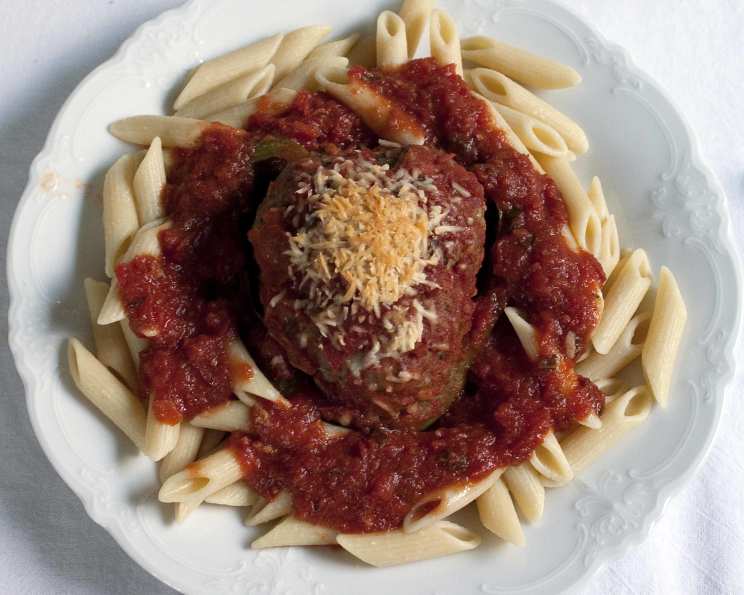 Roasted Stuffed Bell Peppers