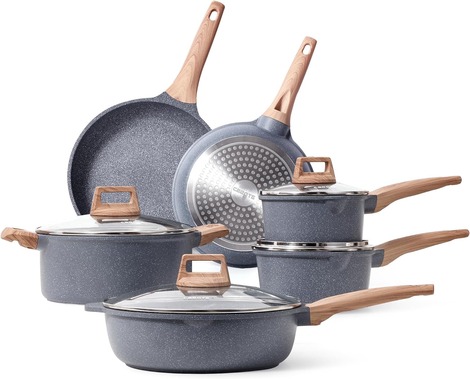 Carote Pots and Pan Set Non-Stick Excellence for Every Kitchen