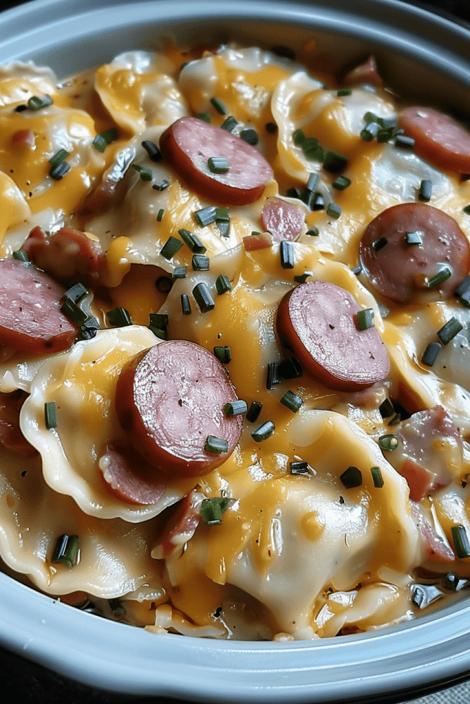 Slow Cooker Pierogi Bake Comfort Food Made Easy - step 2